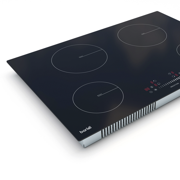 Sealey DH179 │ Baridi Integrated Induction Hob with 4 Cooking Zones 77cm 7200W Output