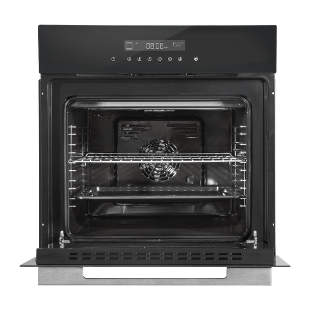 Sealey DH199 │ Baridi Integrated Fan-Assisted Electric Oven 60cm 72L Capacity - Black