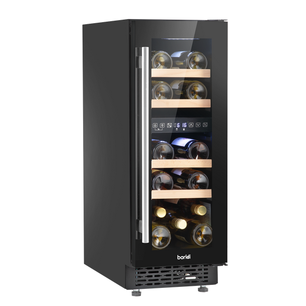 Sealey DH204 │ Baridi 17 Bottle Slim Wine Fridge & Cooler 30cm