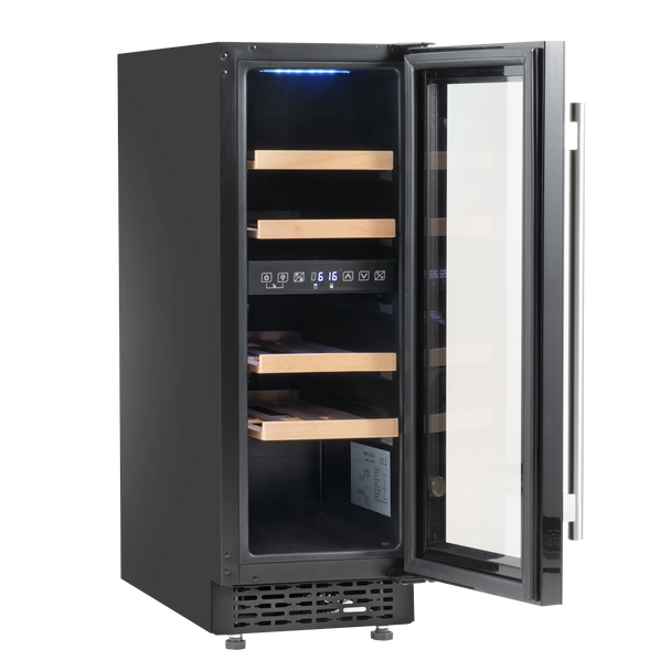 Sealey DH204 │ Baridi 17 Bottle Slim Wine Fridge & Cooler 30cm