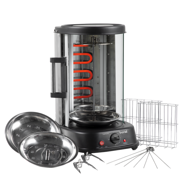 Sealey DH216 │ Baridi Vertical 360° Rotisserie Smokeless Grill 21L Capacity