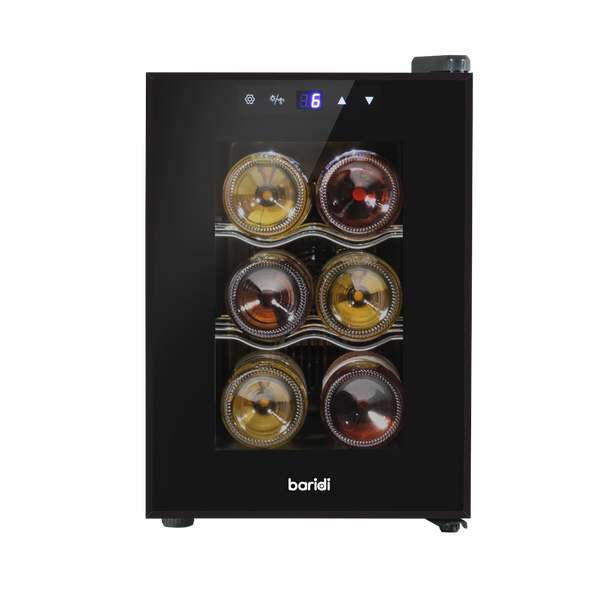 Sealey DH217 │ Baridi 6 Bottle Tabletop Wine Fridge & Cooler