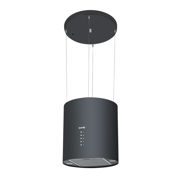 Sealey DH219 │ Baridi Round Island Cooker Hood 35cm - Black