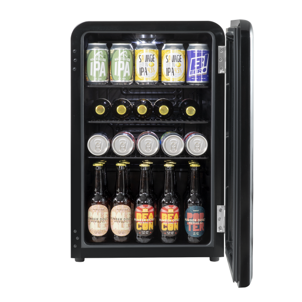 Sealey DH222 │ Baridi Retro Style Drinks/Beer & Wine Fridge 70L Capacity