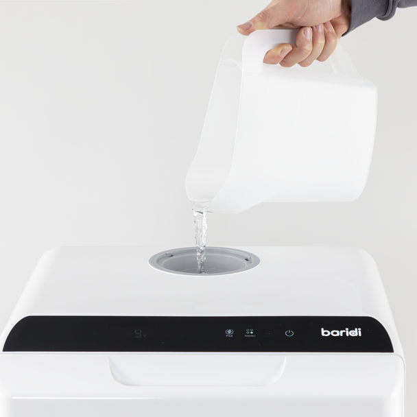 Sealey DH224A │ Baridi 2-4 Place Settings Mini Portable Tabletop Dishwasher, 5 Wash Functions