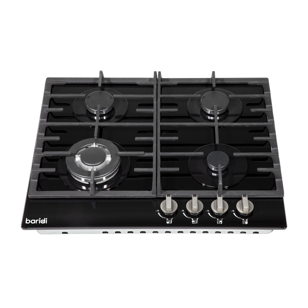 Sealey DH226 │ Baridi Gas Hob with 4 Cooking Zones 60cm - Black