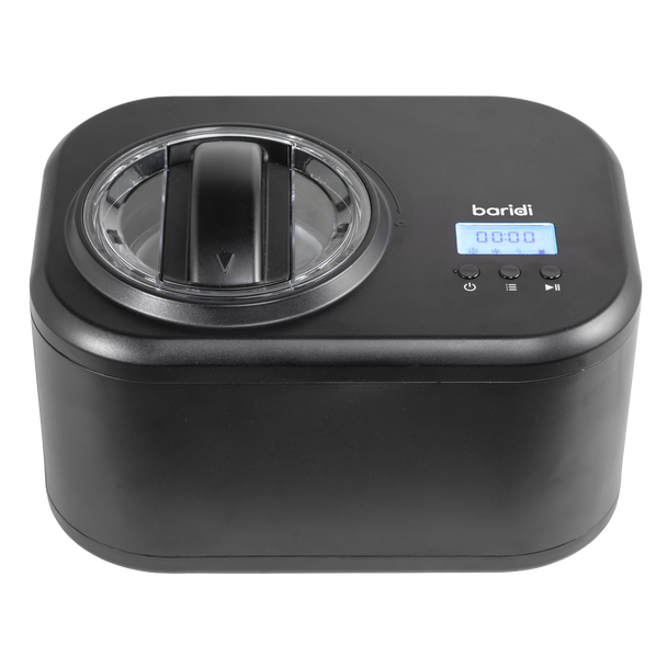 Sealey DH238 │ Baridi Automatic Churning Ice Cream Machine 1L Capacity - Black