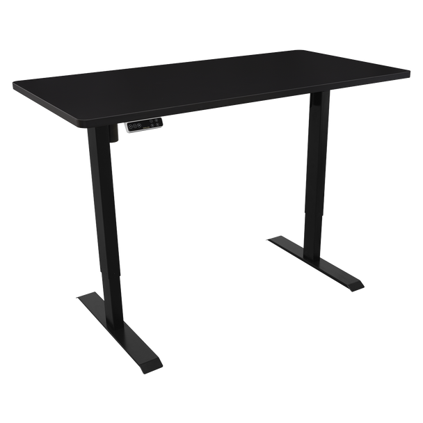 Sealey DH245 │ Dellonda Black Electric Height Adjustable Standing Desk with Memory, Quiet, 1400x700mm
