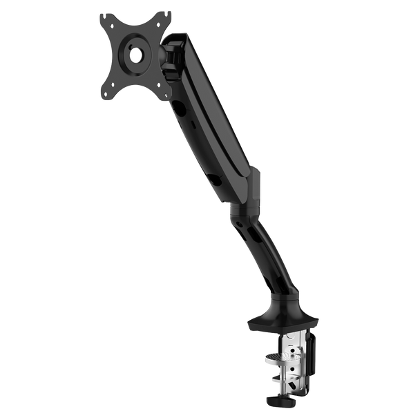 Sealey DH24 │ Dellonda Adjustable Single Monitor Arm with 360° Rotation - Black
