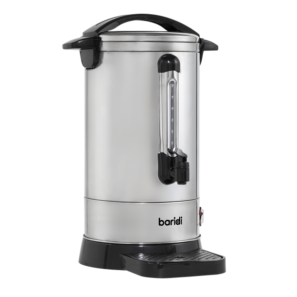 Sealey DH269 │ Baridi Hot Water Boiler/Tea Urn 10L Capacity, Stainless Steel
