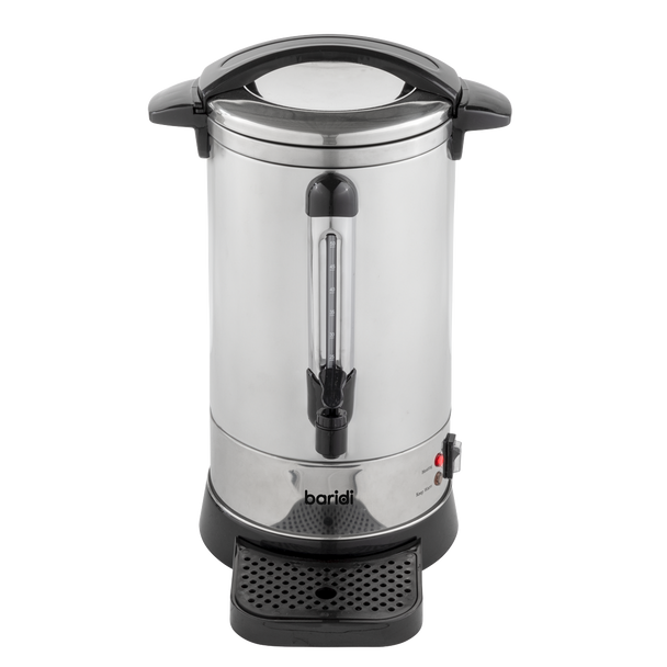 Sealey DH269 │ Baridi Hot Water Boiler/Tea Urn 10L Capacity, Stainless Steel