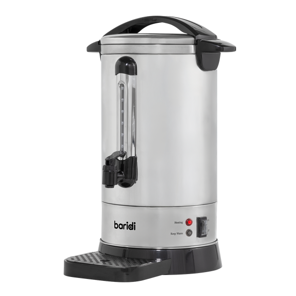 Sealey DH269 │ Baridi Hot Water Boiler/Tea Urn 10L Capacity, Stainless Steel