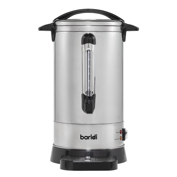 Sealey DH269 │ Baridi Hot Water Boiler/Tea Urn 10L Capacity, Stainless Steel
