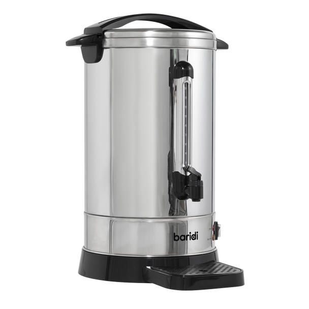 Sealey DH270 │ Baridi Hot Water Boiler, Tea Urn, 20L Capacity, Stainless Steel