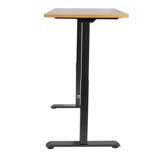 Sealey DH33 │ Dellonda Oak Electric Height Adjustable Standing Desk, 1400 x 700mm Dual Motor 100kg