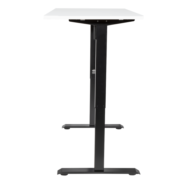 Sealey DH36 │ Dellonda Single Motor Ultra-Quiet Adjustable-Height Electric Sit/Stand Desk - White Desktop