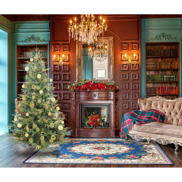 Sealey DH45 │ Dellonda Artificial Hinged Christmas Tree 6ft(180cm)