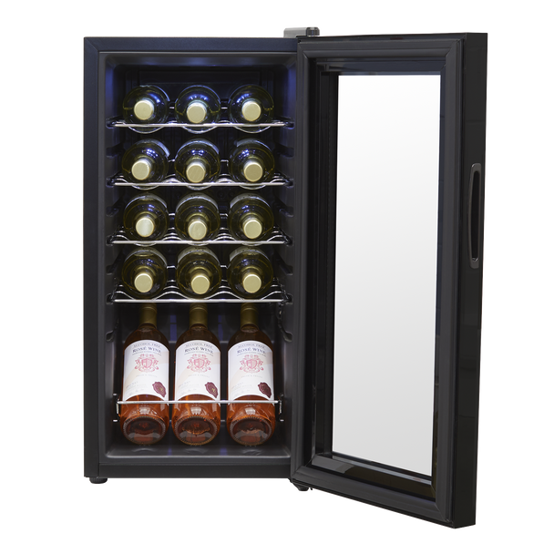 Sealey DH5 │ Baridi 15 Bottle Tabletop Wine Fridge & Cooler