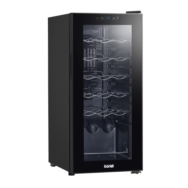 Sealey DH6 │ Baridi 18 Bottle Wine Fridge & Cooler - Black
