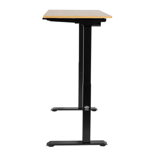 Sealey DH66 │ Dellonda Single Motor Ultra-Quiet Adjustable-Height Electric Sit/Stand Desk - Oak Desktop
