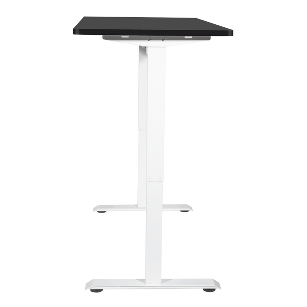 Sealey DH69 │ Dellonda Single Motor Ultra-Quiet Adjustable-Height Electric Sit/Stand Desk - Black Desktop