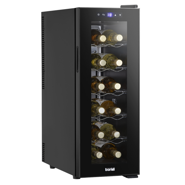 Sealey DH73 │ Baridi 12 Bottle Wine Fridge & Cooler - Black