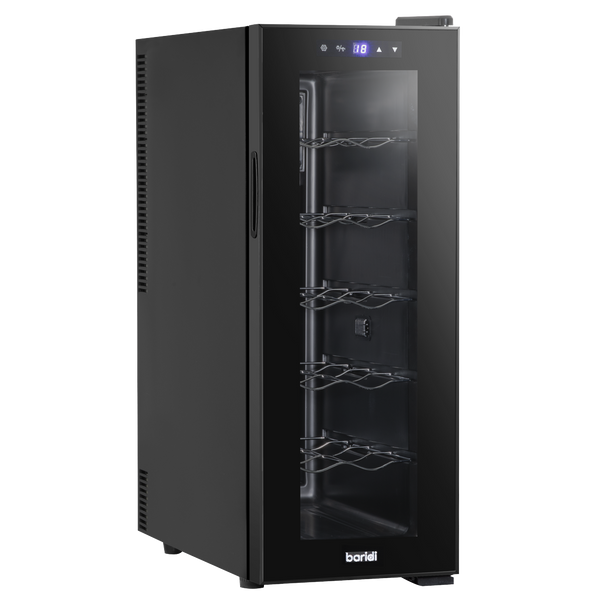 Sealey DH73 │ Baridi 12 Bottle Wine Fridge & Cooler - Black