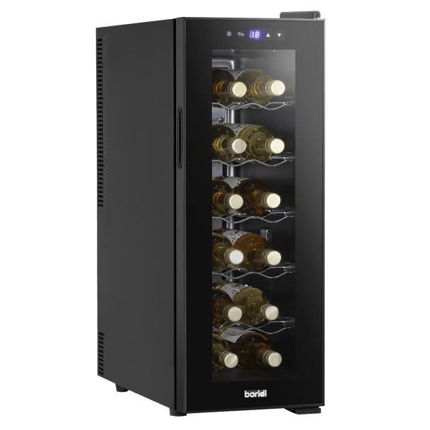 Sealey DH73 │ Baridi 12 Bottle Wine Fridge & Cooler - Black