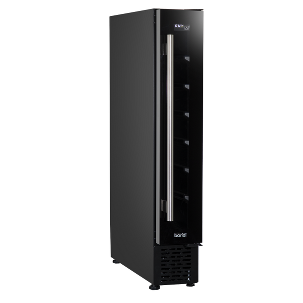 Sealey DH76 │ Baridi Extra-Slim 7 Bottle Wine Fridge & Cooler 15cm - Black