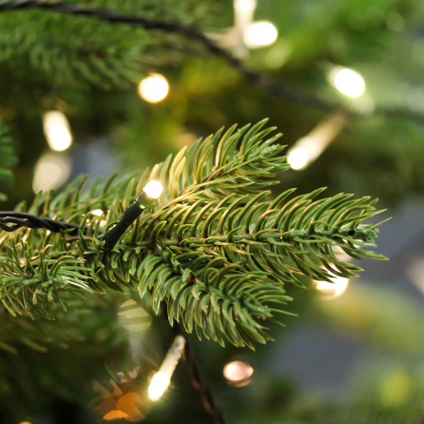 Sealey DH80 │ Dellonda Pre-Lit Hinged Christmas Tree with 190 Warm White LED Lights 5ft(150cm)