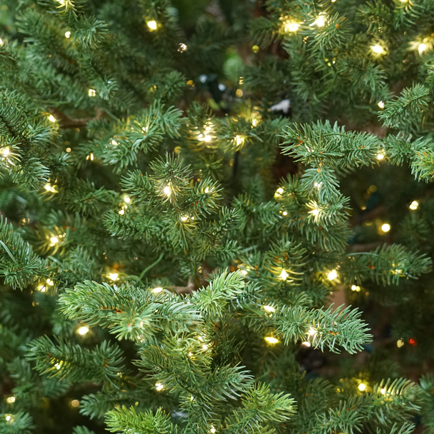 Sealey DH81 │ Dellonda Pre-Lit Hinged Christmas Tree with 270 Warm White LED Lights 6ft(180cm)