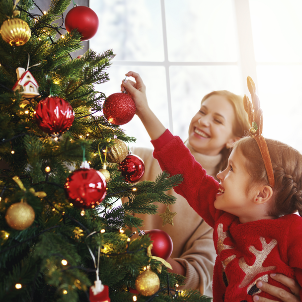 Sealey DH82 │ Dellonda Pre-Lit Hinged Christmas Tree with 350 Warm White LED Lights 7ft(210cm)