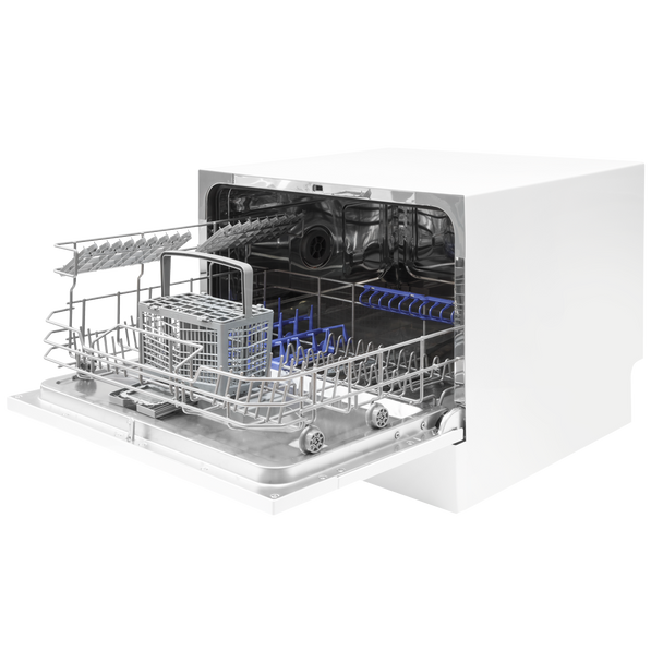 Sealey DH83 │ Baridi Tabletop Dishwasher 6 Place Settings 6.5L Capacity - White