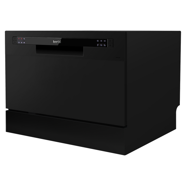 Sealey DH85 │ Baridi Tabletop Dishwasher 6 Place Settings 6.5L Capacity - Black