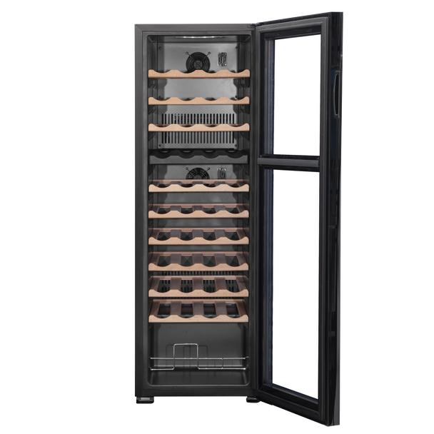 Sealey DH92 │ Baridi 44 Bottle Dual Zone Wine Fridge & Cooler