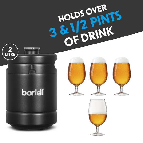 Sealey DH99 │ Baridi Keg 2L Capacity