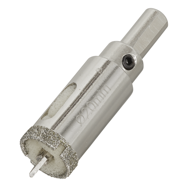 Sealey DHS20 │ Electroplated Diamond Hole Saw 20mm