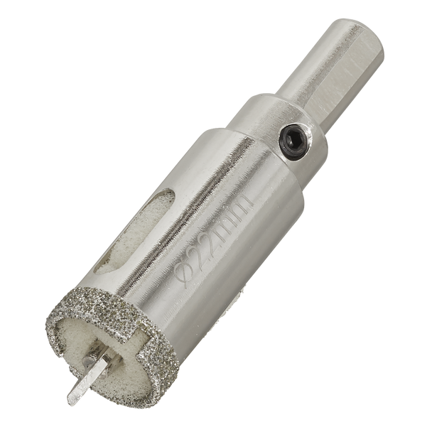 Sealey DHS22 │ Electroplated Diamond Hole Saw 22mm