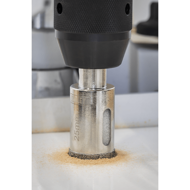 Sealey DHS25 │ Electroplated Diamond Hole Saw 25mm