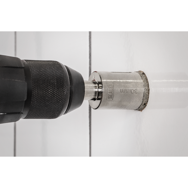 Sealey DHS30 │ Electroplated Diamond Hole Saw 30mm