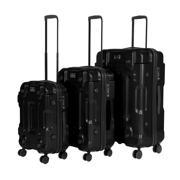 Sealey DL10 │ Dellonda Lightweight ABS Luggage Set 3pc - Black