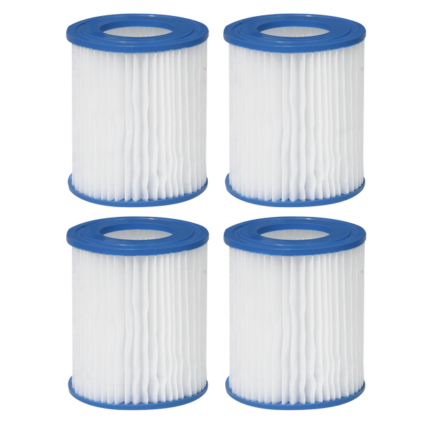 Sealey DL116 │ Dellonda Swimming Pool Filter Cartridge - Pack of 4