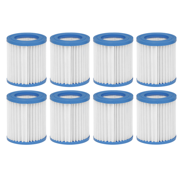 Sealey DL117 │ Dellonda Swimming Pool Filter Cartridge - Pack of 8
