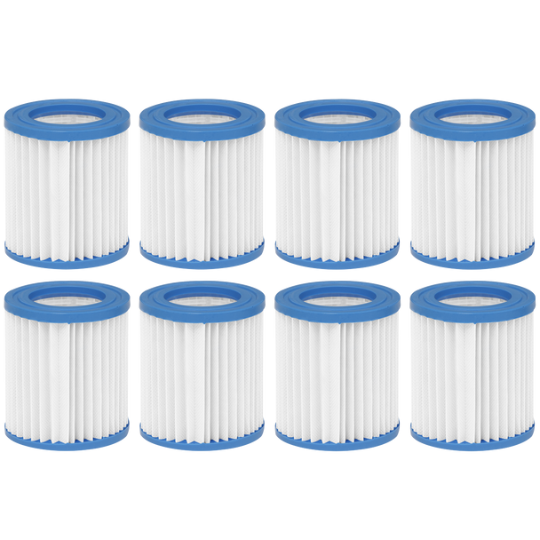 Sealey DL122 │ Dellonda Swimming Pool Filter Cartridge - Pack of 8