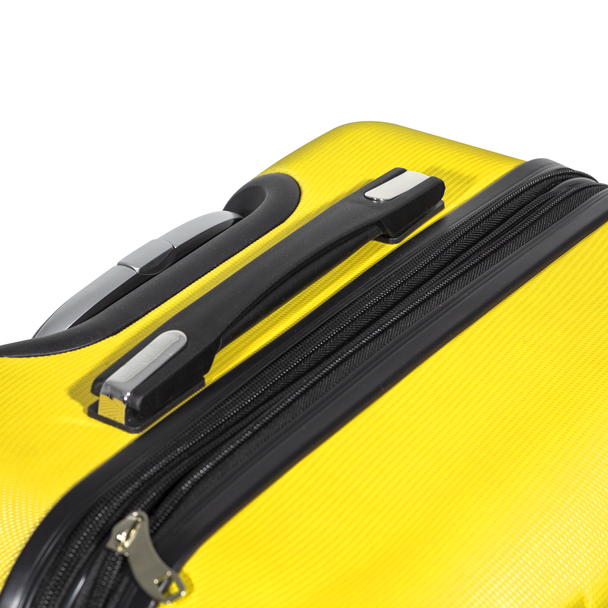 Sealey DL124 │ Dellonda Lightweight ABS Luggage Set with TSA Lock - Yellow