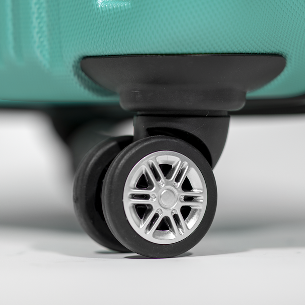 Sealey DL126 │ Dellonda Lightweight ABS Luggage Set with TSA Lock - Teal