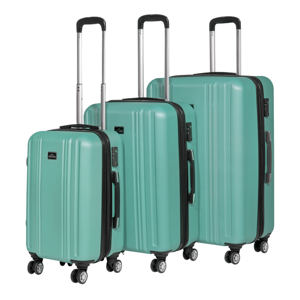 Sealey DL126 │ Dellonda Lightweight ABS Luggage Set with TSA Lock - Teal