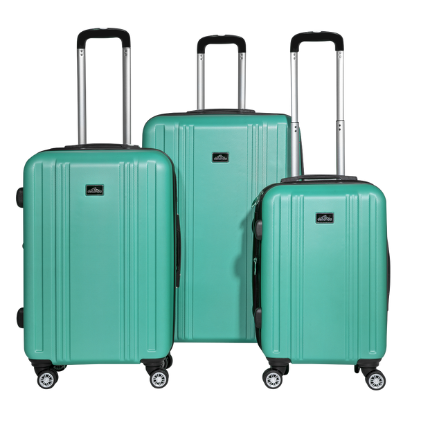Sealey DL126 │ Dellonda Lightweight ABS Luggage Set with TSA Lock - Teal