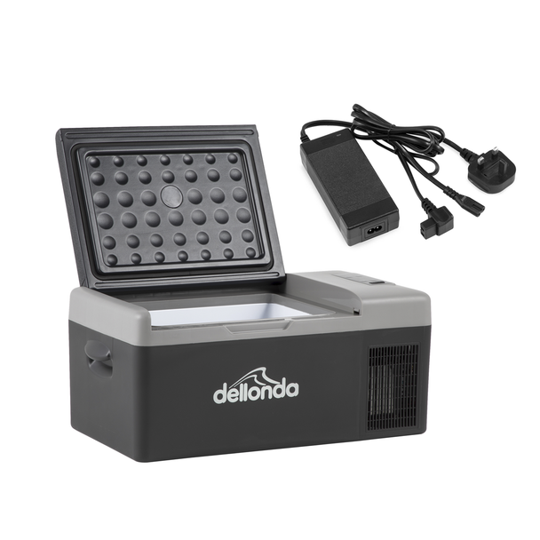 Sealey DL130 │ Dellonda Portable Fridge Freezer/Cool Box with LED Display & AC/DC 230V Adaptor 15L