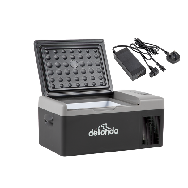 Sealey DL130 │ Dellonda Portable Fridge Freezer/Cool Box with LED Display & AC/DC 230V Adaptor 15L